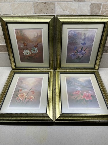 Hisako framed flower prints - hisako,